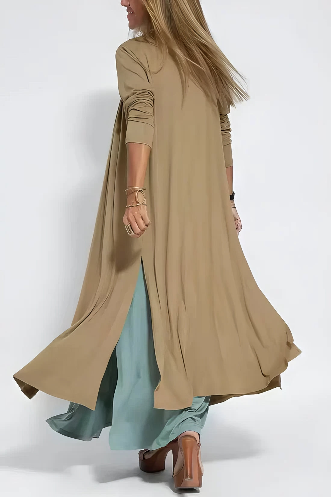 Elena Relaxed Fit Dress & Matching Cardigan As A Gift